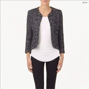 Wilfred Aritzia Festin Crop Open Blazer Jacket